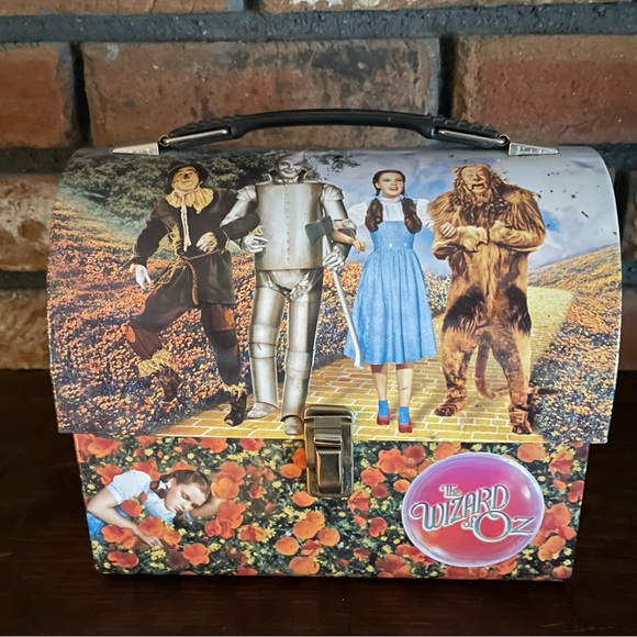 vandor Storage & Organization Wizard Of Oz Metal Lunchbox Rare Item